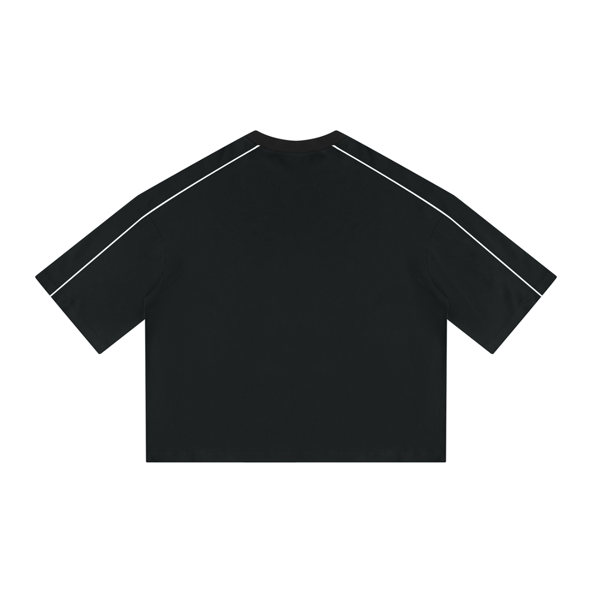 Unisex Heavyweight Boxy Piping T-Shirt