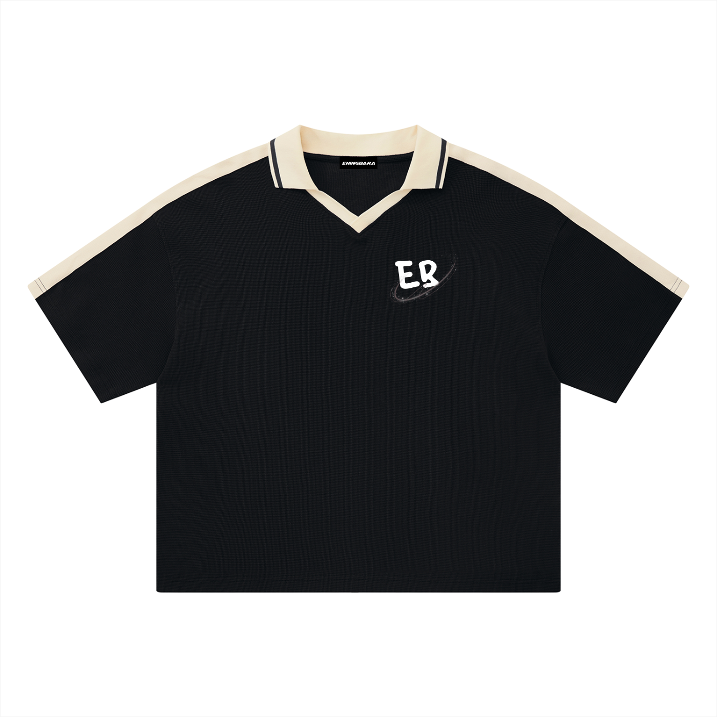 Unisex Color Block Polo Shirt