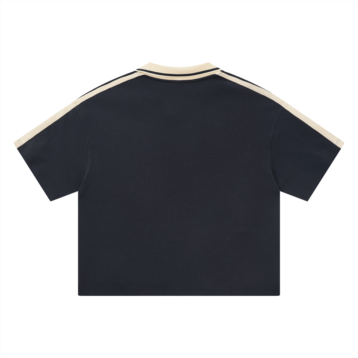 Unisex Color Block Polo Shirt