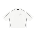 Unisex Heavyweight Boxy Piping T-Shirt