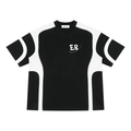 Unisex Color Block V-Neck T-Shirt